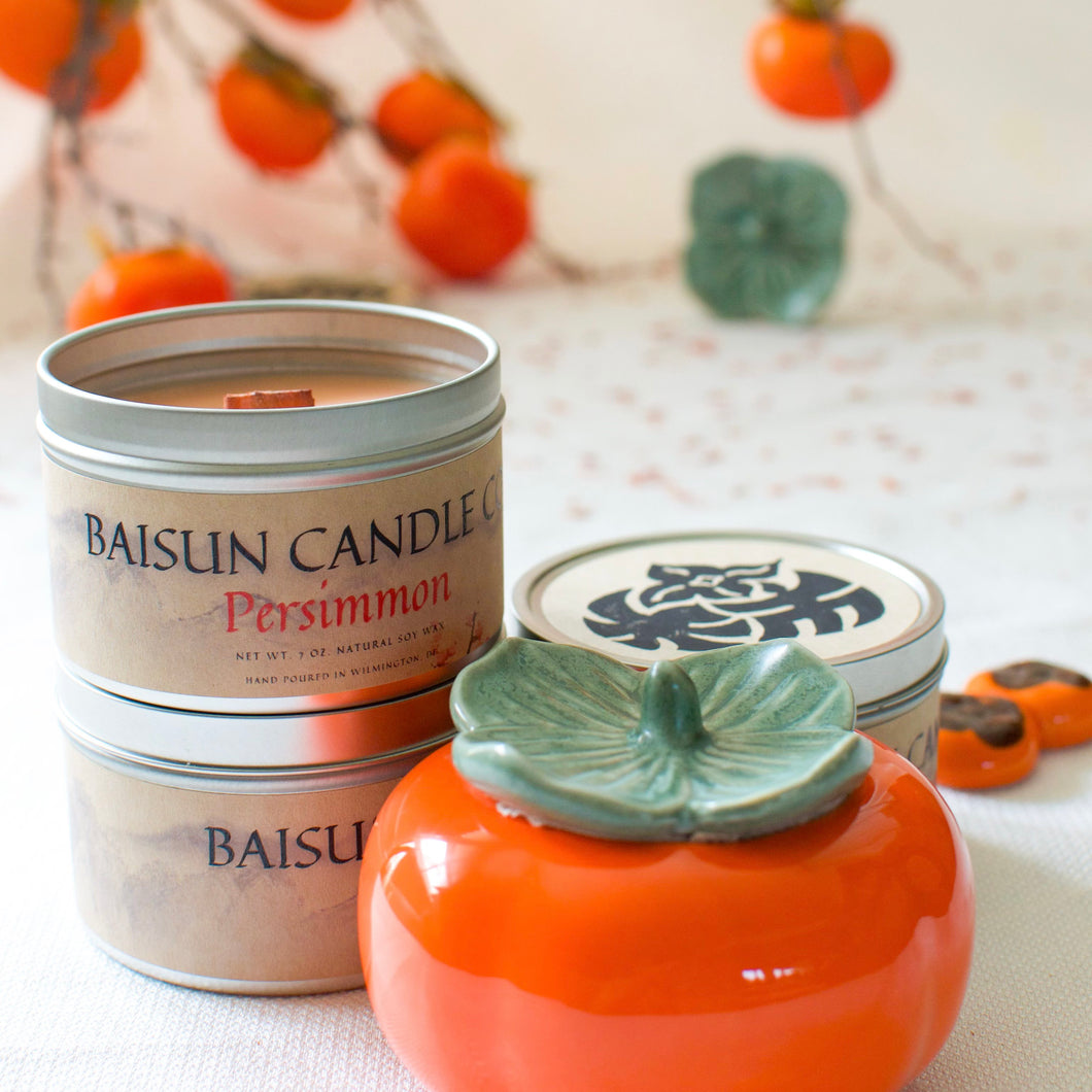 Persimmon- Scented Soy Candle