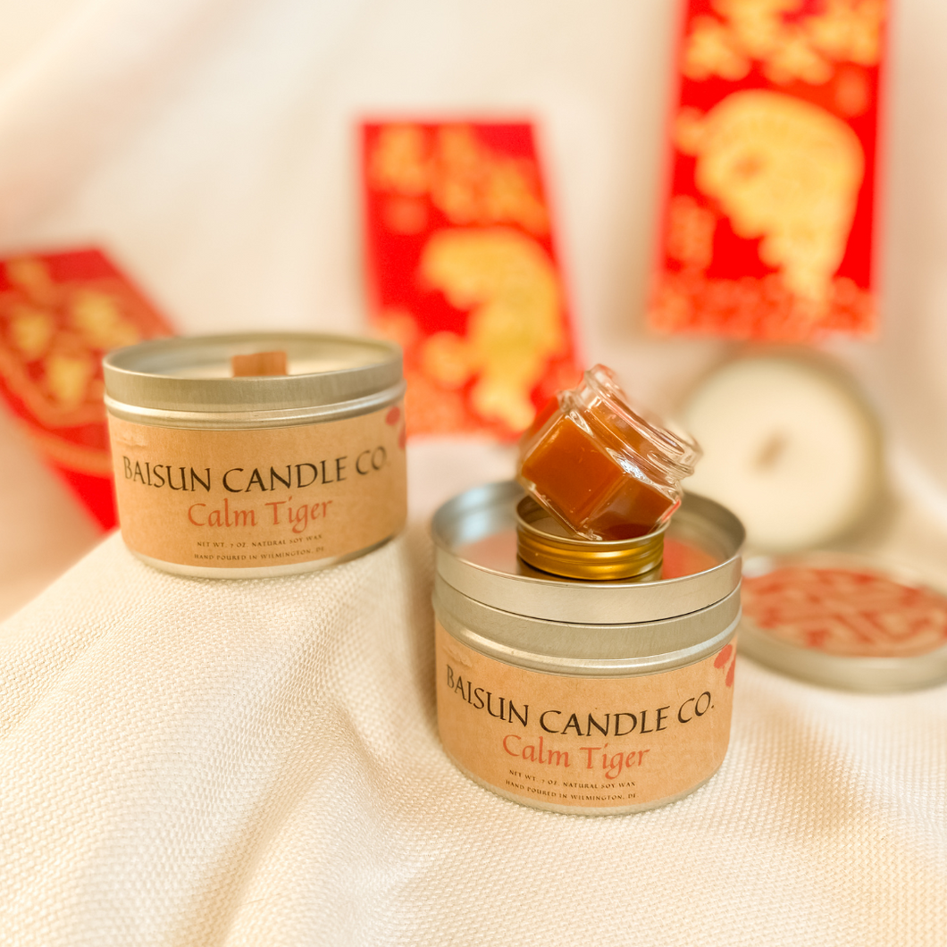 Calm Tiger- Scented Candle