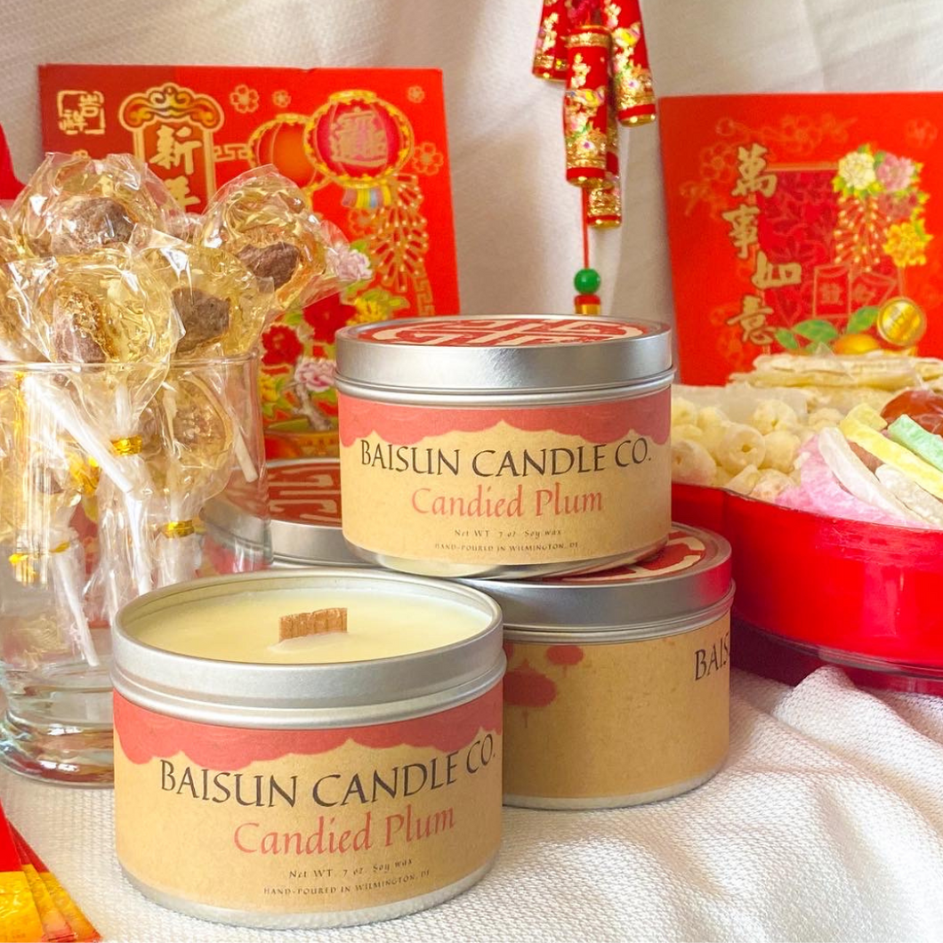Candied Plum- Scented Candle
