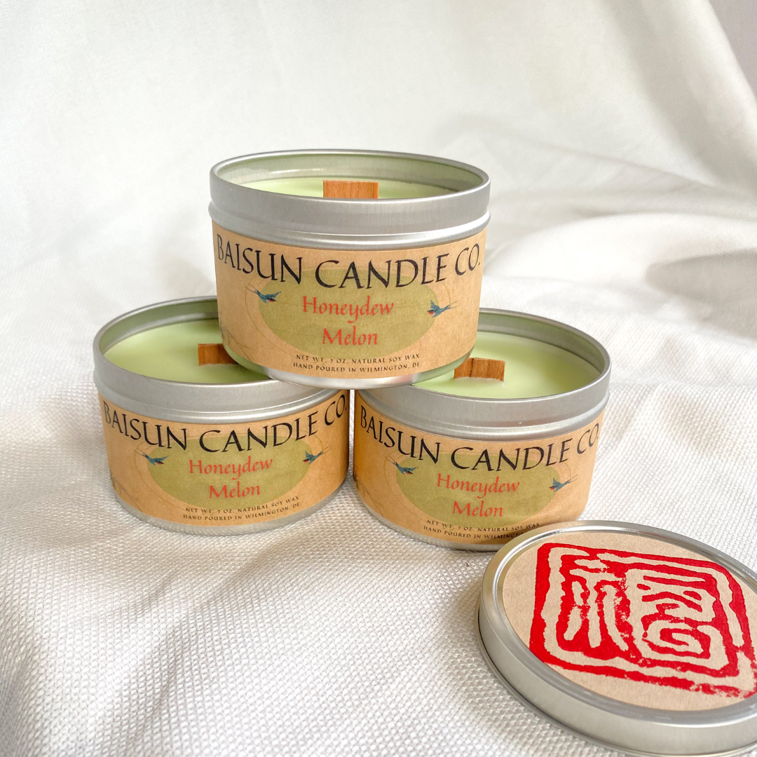 Honeydew Melon- Scented Candle – Baisun Candle Co.